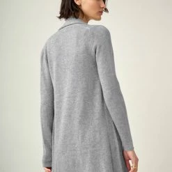 White + Warren Summer Staples Essential Cashmere Trapeze Cardigan