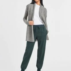 White + Warren Summer Staples Essential Cashmere Trapeze Cardigan