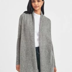 White + Warren Summer Staples Essential Cashmere Trapeze Cardigan