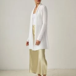 Best deal ✔️ White + Warren Essential Cashmere Trapeze Cardigan ⌛ 8 White + Warren Essential Cashmere Trapeze Cardigan