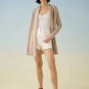 White + Warren Essential Cashmere Trapeze Cardigan