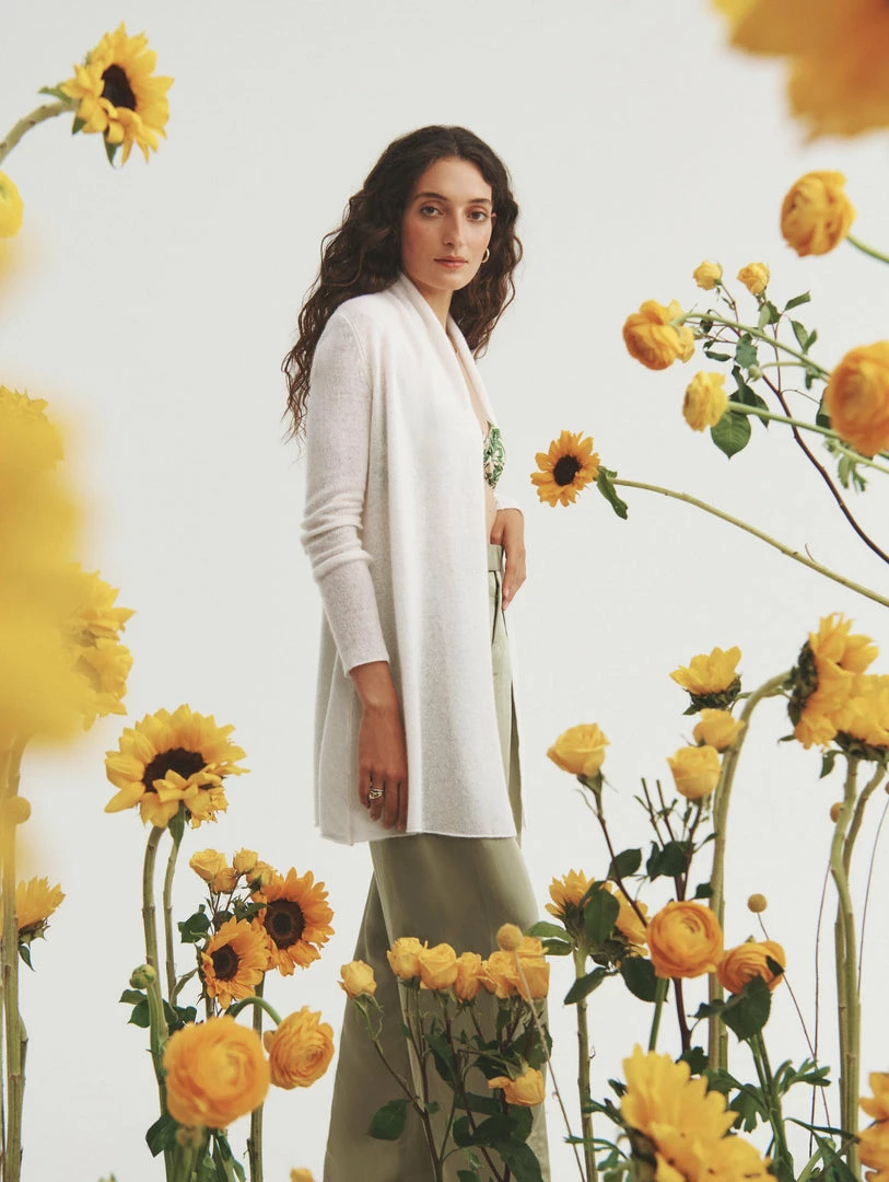 Best deal ✔️ White + Warren Essential Cashmere Trapeze Cardigan ⌛ 2 White + Warren Essential Cashmere Trapeze Cardigan