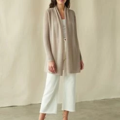 Best Pirce ๐ White + Warren Essential Cashmere Trapeze Cardigan Cardigans โจ 7 White + Warren Essential Cashmere Trapeze Cardigan Cardigans