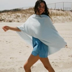 White + Warren Cashmere Two Way Angled Topper Summer Staples