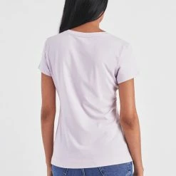 White + Warren Cotton Modal V Neck Tee Tops + Tees