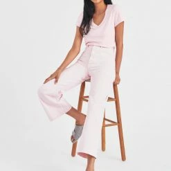 White + Warren Cotton Modal V Neck Tee