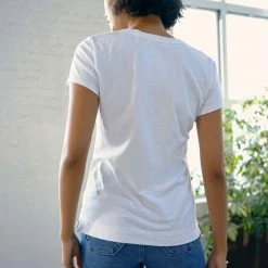 Discount 🎁 White + Warren Cotton Modal V Neck Tee Tops + Tees 💯 8 White + Warren Cotton Modal V Neck Tee Tops + Tees