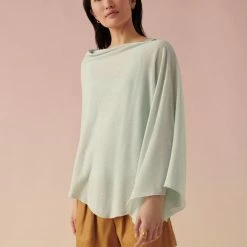 White + Warren Linen Blend Two Way Angled Topper Vacation Wardrobe