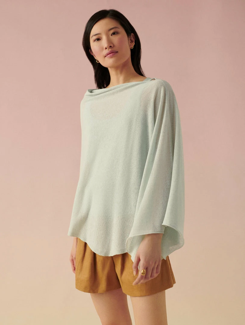 Promo 🔔 White + Warren Linen Blend Two Way Angled Topper Vacation Wardrobe 👍 1 White + Warren Linen Blend Two Way Angled Topper Vacation Wardrobe