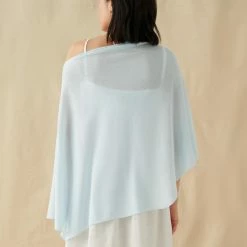 White + Warren Linen Blend Two Way Angled Topper