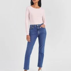 White + Warren Cotton Modal Boatneck Tee Tops + Tees