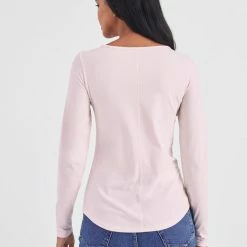 White + Warren Cotton Modal Boatneck Tee Tops + Tees