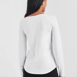 White + Warren Tops + Tees Cotton Modal Boatneck Tee