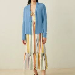 White + Warren Essential Cashmere Mini Trapeze Cardigans