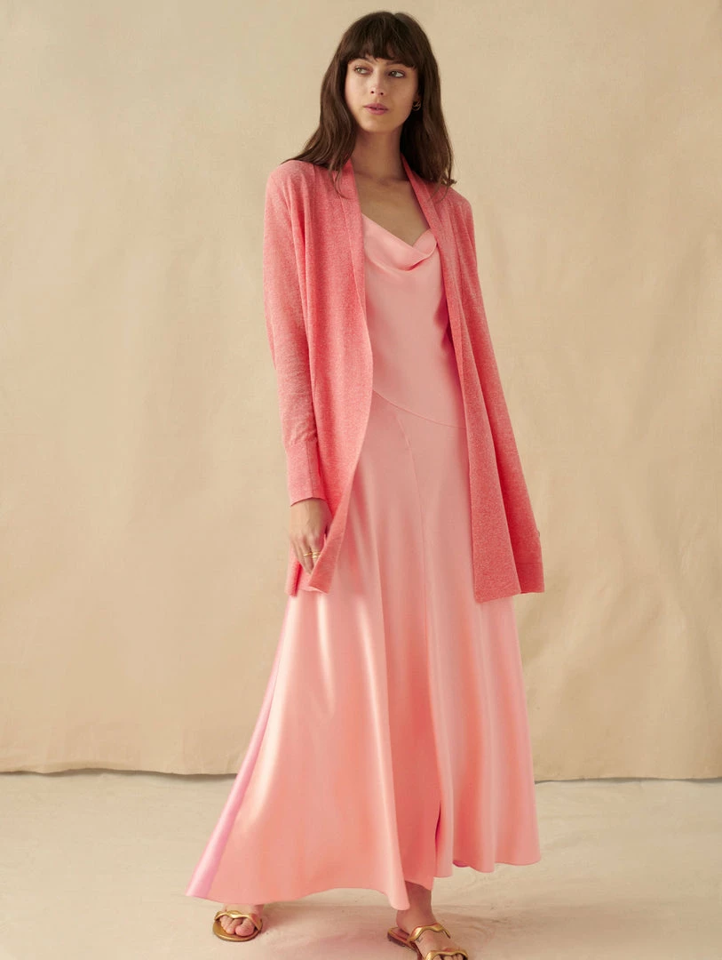 Best deal ⌛ White + Warren Linen Blend Open Cardigan ⌛ 2 White + Warren Linen Blend Open Cardigan