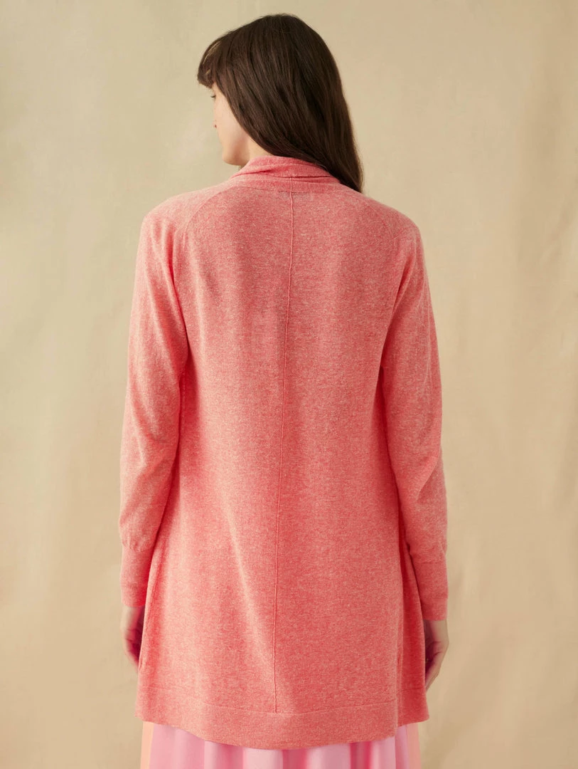 Best deal ⌛ White + Warren Linen Blend Open Cardigan ⌛ 3 White + Warren Linen Blend Open Cardigan