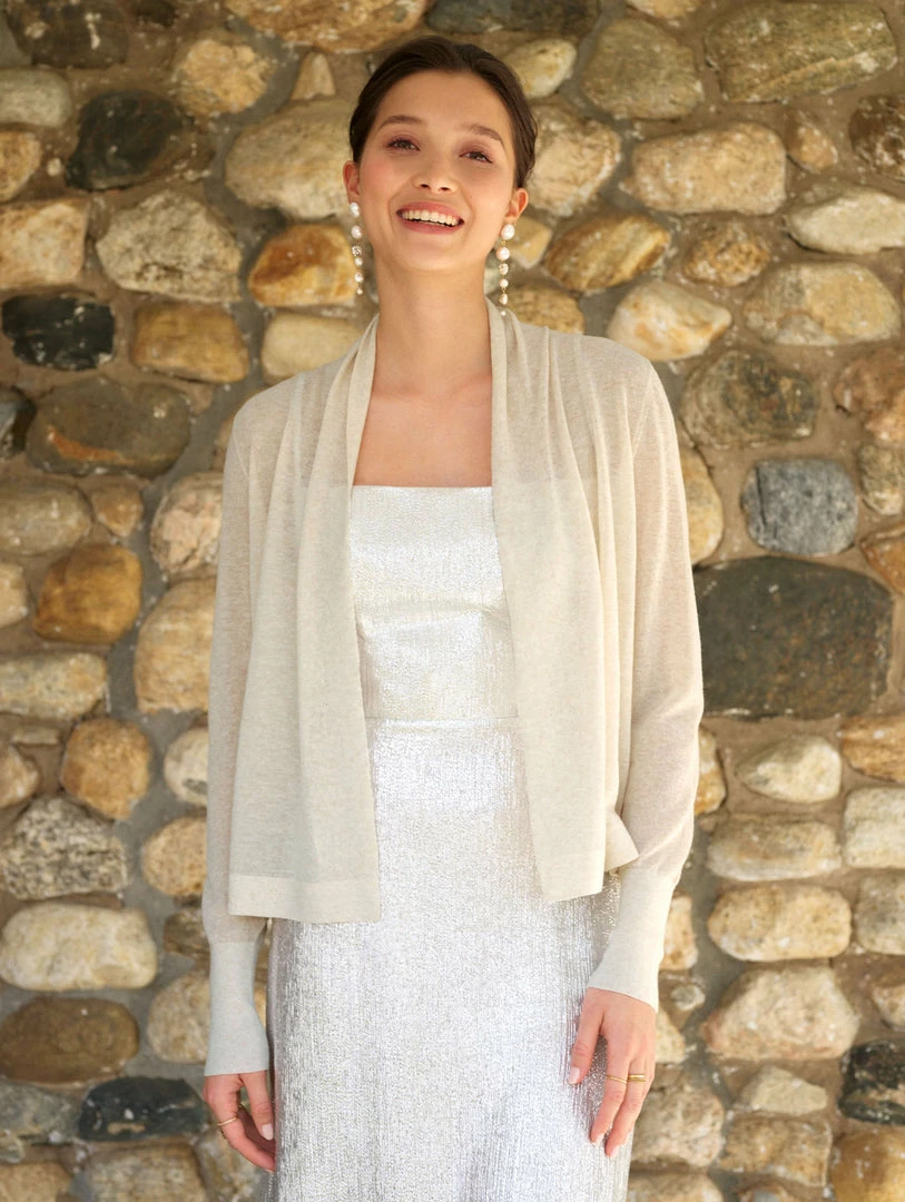 Brand new 🔔 White + Warren Linen Blend Cropped Open Cardigan Celebration Shop 🥰 2 White + Warren Linen Blend Cropped Open Cardigan Celebration Shop