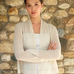 Brand new 🔔 White + Warren Linen Blend Cropped Open Cardigan Celebration Shop 🥰 9 White + Warren Linen Blend Cropped Open Cardigan Celebration Shop