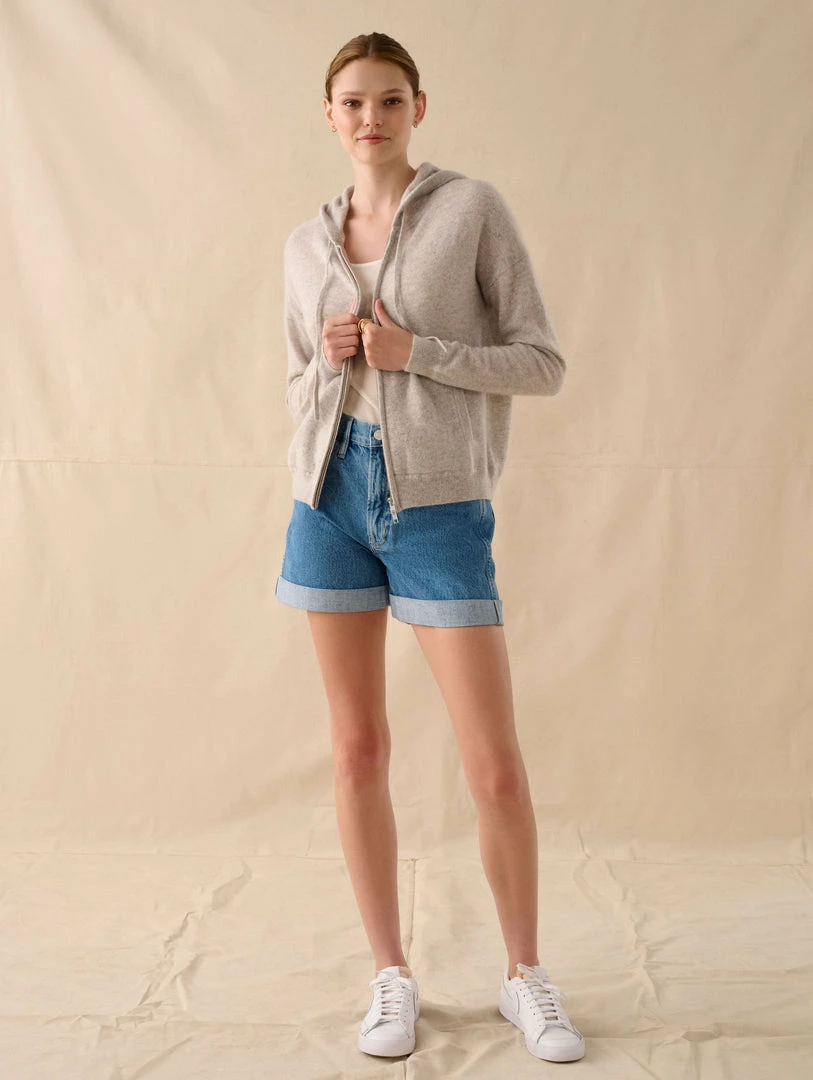 Flash Sale ๐ White + Warren Cashmere Zip Up Hoodie Cardigans ๐งจ 2 White + Warren Cashmere Zip Up Hoodie Cardigans