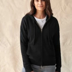 Wholesale ๐ White + Warren Almost Gone Cashmere Zip Up Hoodie โญ 11 White + Warren Almost Gone Cashmere Zip Up Hoodie