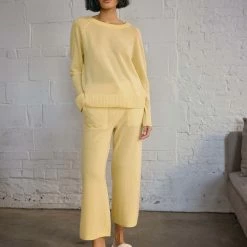 Discount ✨ White + Warren Cashmere Sweatshirt The New Twinset 🎁 9 White + Warren Cashmere Sweatshirt The New Twinset