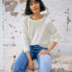 White + Warren Cashmere Sweatshirt