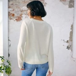Best Sale ๐ฏ White + Warren Cashmere Sweatshirt โญ 9 White + Warren Cashmere Sweatshirt