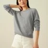 White + Warren Cashmere Sweatshirt Sweaters
