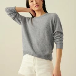 White + Warren Cashmere Sweatshirt Sweaters