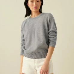 White + Warren Cashmere Sweatshirt Sweaters