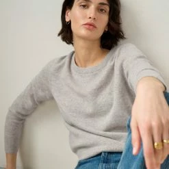 White + Warren Essential Cashmere Crewneck Summer Staples