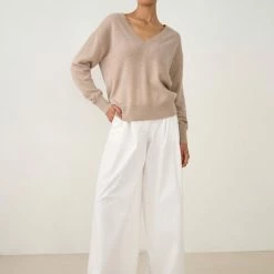 White + Warren Essential Cashmere V Neck Color Shop