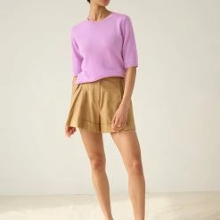 Cheapest 🔥 White + Warren ☀️ Summer Staples Essential Cashmere Tee 🔔 9 White + Warren Summer Staples Essential Cashmere Tee