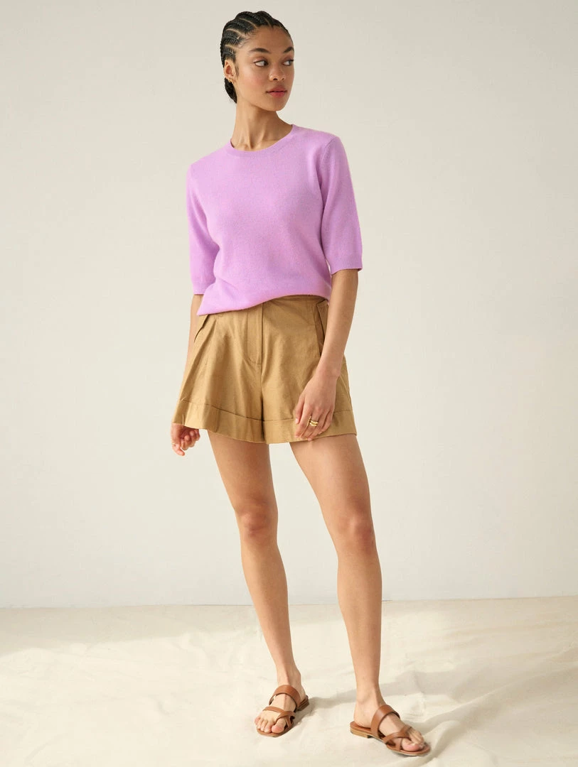 Cheapest 🔥 White + Warren ☀️ Summer Staples Essential Cashmere Tee 🔔 3 White + Warren Summer Staples Essential Cashmere Tee