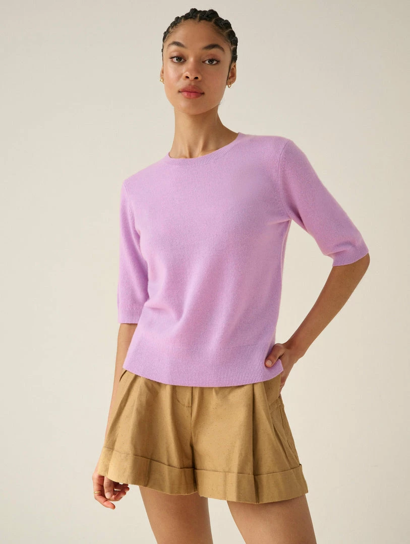 Cheapest 🔥 White + Warren ☀️ Summer Staples Essential Cashmere Tee 🔔 1 White + Warren Summer Staples Essential Cashmere Tee