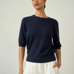 White + Warren Essential Cashmere Tee The New Twinset