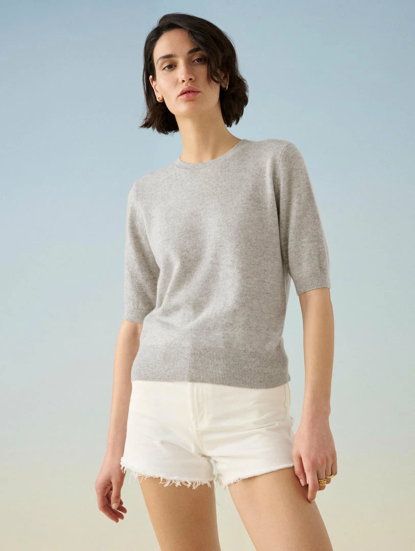 Deals ⭐ White + Warren Essential Cashmere Tee Celebration Shop ✔️ 1 White + Warren Essential Cashmere Tee Celebration Shop