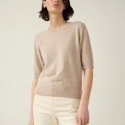 White + Warren Essential Cashmere Tee