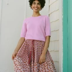 White + Warren Summer Staples Essential Cashmere Tee