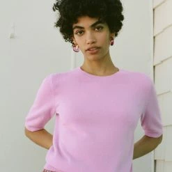 Cheapest 🔥 White + Warren ☀️ Summer Staples Essential Cashmere Tee 🔔 10 White + Warren Summer Staples Essential Cashmere Tee