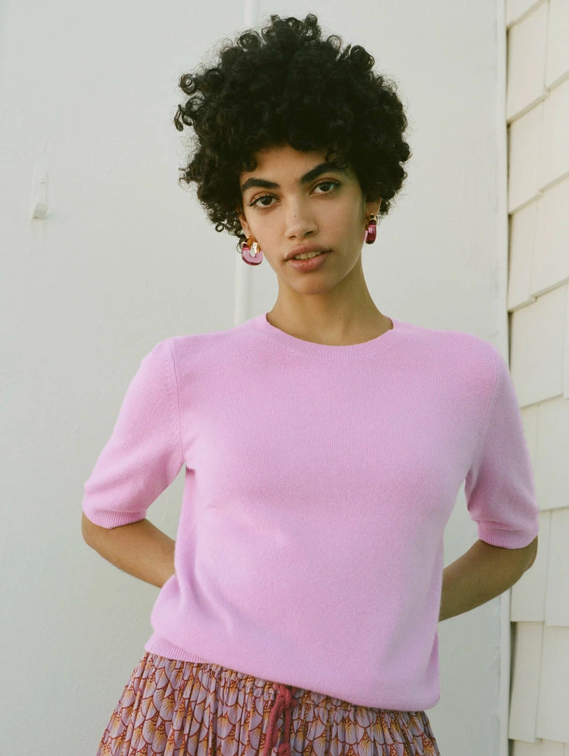 Cheapest 🔥 White + Warren ☀️ Summer Staples Essential Cashmere Tee 🔔 4 White + Warren Summer Staples Essential Cashmere Tee