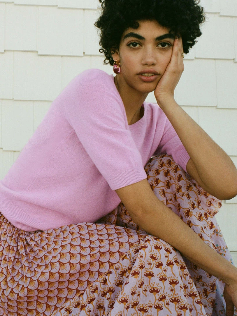 Cheapest 🔥 White + Warren ☀️ Summer Staples Essential Cashmere Tee 🔔 5 White + Warren Summer Staples Essential Cashmere Tee