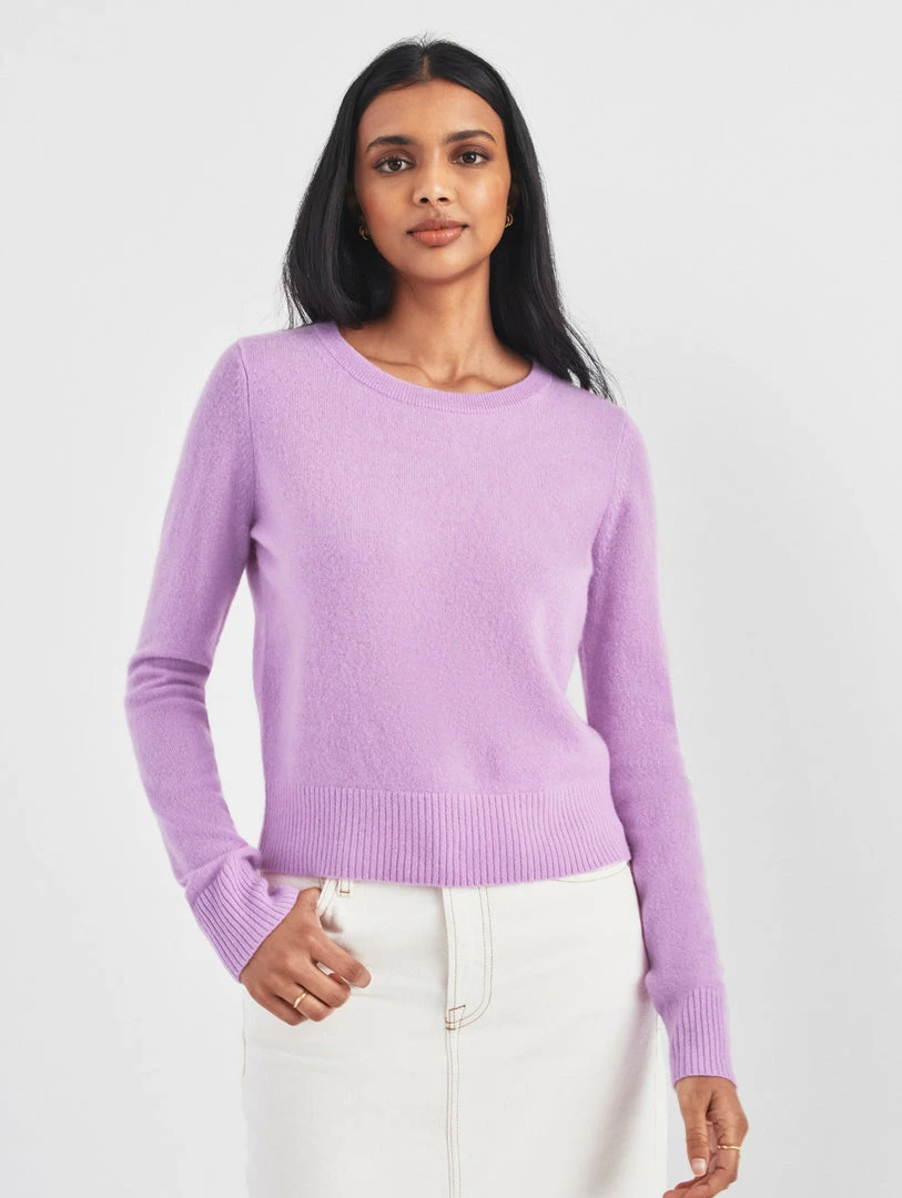Cheapest 🎉 White + Warren Sweaters Essential Cashmere Shrunken Crewneck 🔔 1 White + Warren Sweaters Essential Cashmere Shrunken Crewneck