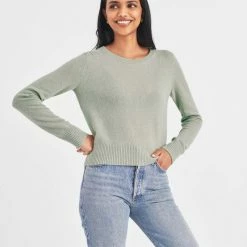 White + Warren Essential Cashmere Shrunken Crewneck The New Twinset