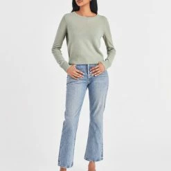White + Warren Essential Cashmere Shrunken Crewneck The New Twinset