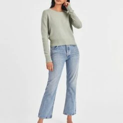 Budget 🥰 White + Warren Essential Cashmere Shrunken Crewneck The New Twinset 🔔 7 White + Warren Essential Cashmere Shrunken Crewneck The New Twinset