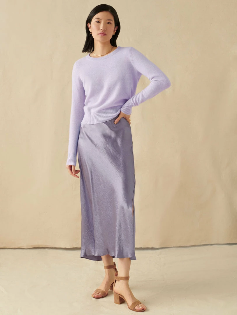 Discount 🛒 White + Warren Essential Cashmere Shrunken Crewneck Best-Sellers 😉 2 White + Warren Essential Cashmere Shrunken Crewneck Best-Sellers