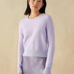 White + Warren Essential Cashmere Shrunken Crewneck Best-Sellers