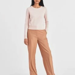 White + Warren Essential Cashmere Shrunken Crewneck