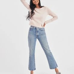 White + Warren Essential Cashmere Shrunken Crewneck